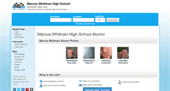 Desktop Screenshot of marcuswhitmanhighschool.com