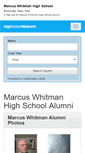 Mobile Screenshot of marcuswhitmanhighschool.com